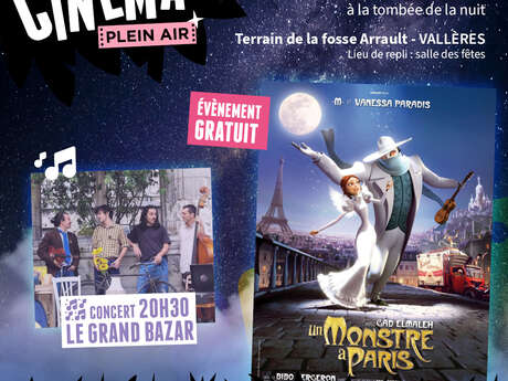 Cinéma en plein air - Un Monstre à Paris