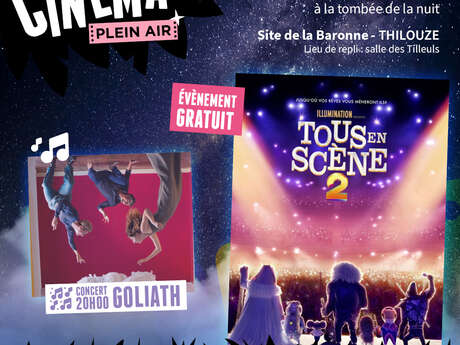 Cinéma plein air : Tous en scène 2