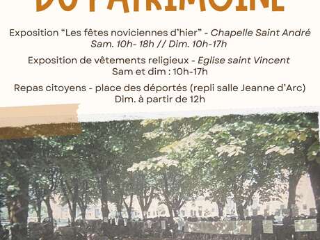 Journées Européennes du Patrimoine - Les fêtes d'Antan