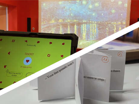 Les ateliers de la Microfolie / Poésie créative