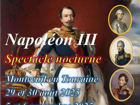 Spectacle nocturne sur Napoléon III