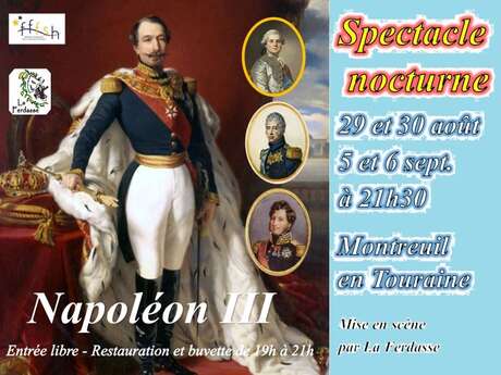 Spectacle nocturne sur Napoléon III