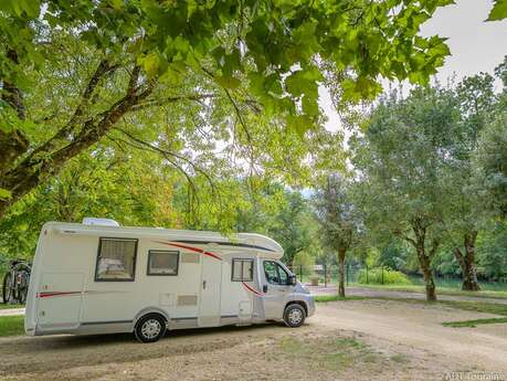 Aire de camping-cars d'Azay-le-Rideau