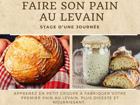 Journée complète "j'apprends à réaliser mon pain au Levain"