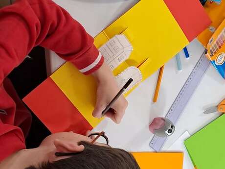 Atelier Façade pop-up à l'Office de Tourisme de Montlouis-sur-Loire