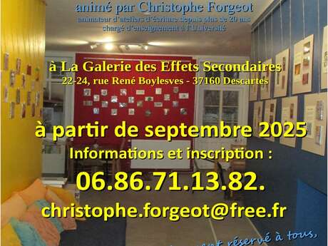 Atelier d'écriture