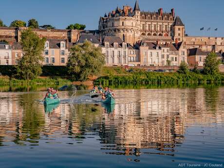 Loire Aventure, balades libres ou guidées à bord de canoës Canadiens