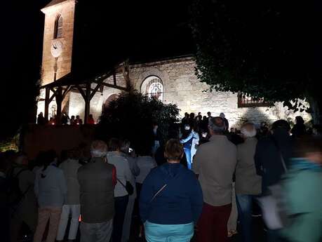 Visite nocturne de Chançay