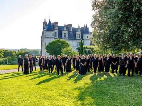 Le Solstice d’Amboise, Choeur de l’ensemble Chanteloire au château royal d'Amboise