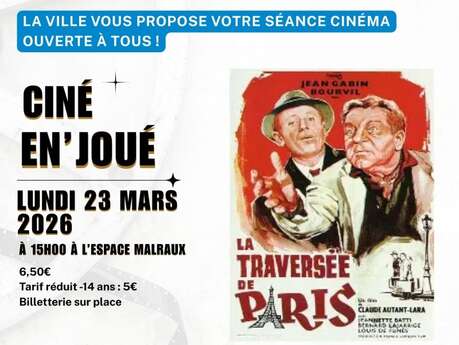 Ciné en'joué : La traversée de Paris