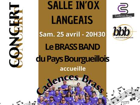 Concert de Brass Band avec le Brass "Cadences Brass" de Blois