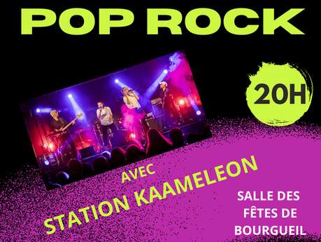 Concert POP ROCK avec STATION KAAMELEON