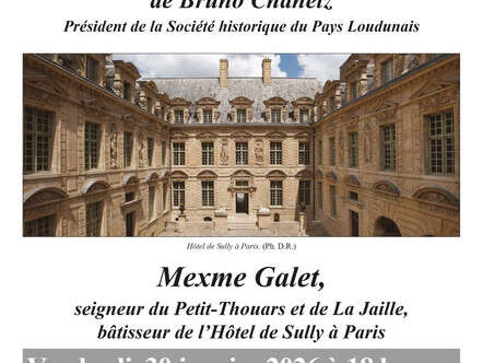 Conférence sur Mexme Galet, seigneur du Petit Thouars et de La Jaille