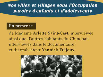 Ciné-débat : Nos villes et villages sous l'occupation, paroles d'enfants et d'adolescents