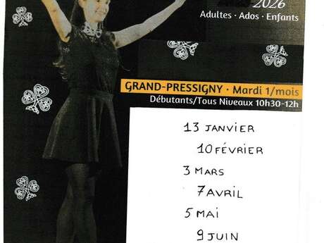 Cours de danse irlandaise