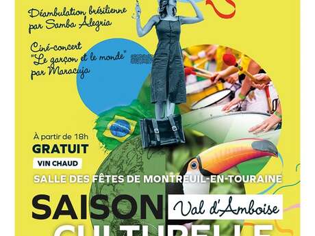 Déambulation brésilienne et ciné-concert