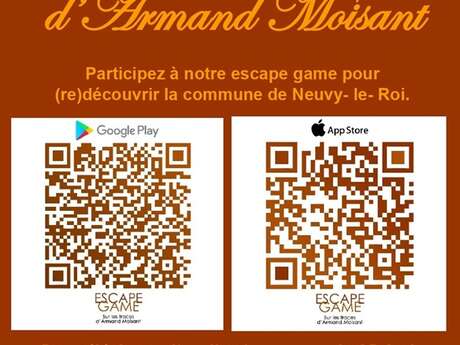 ESCAPE GAME : SUR LES TRACES D'ARMAND MOISANT