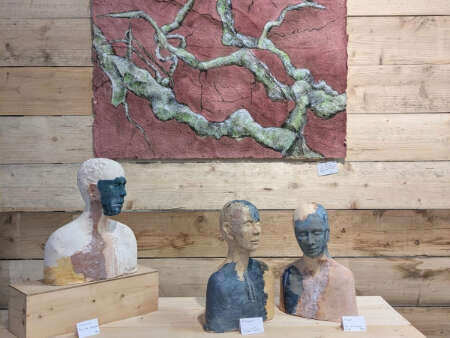 Exposition Alexandra Pasqualani et Marie-Andrée Beeckmans, plasticiennes