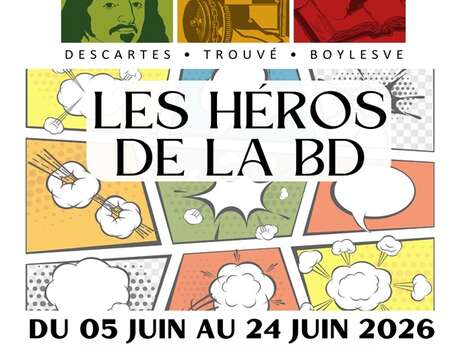 Exposition temporaire " Les Héros de la BD "