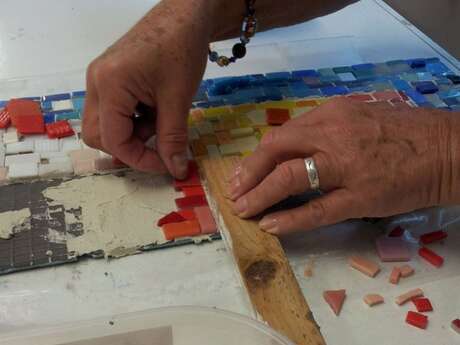 Projet participatif "flacking" en mosaïque