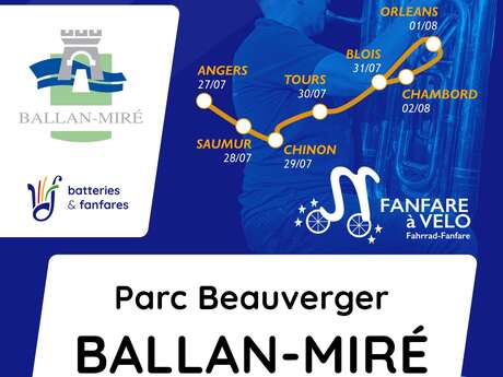Concert de La Fanfare à Vélo