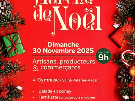 Marché de Noël de St Paterne Racan