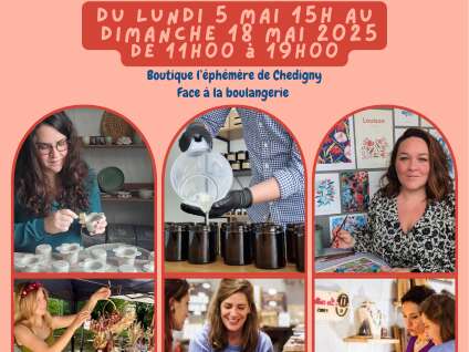 Boutique de créateurs éphémère
