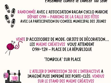 Octobre rose - Contre le cancer du sein