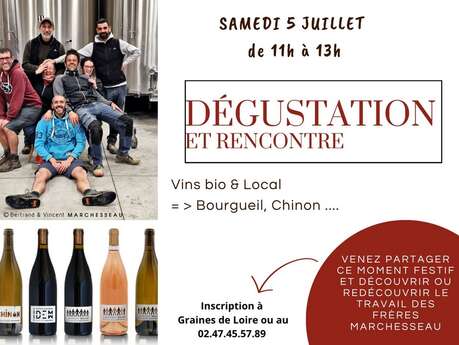 Dégustation-rencontre avec les Frères Marchesseau