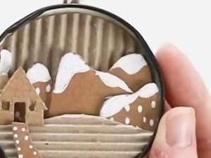 Atelier créatif "Mon paysage d'hiver miniature"