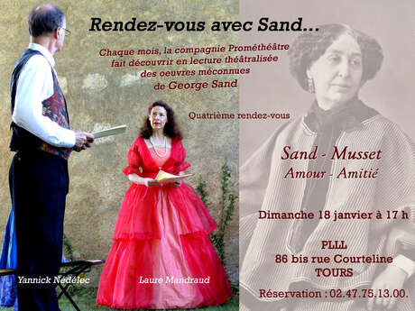 Lecture théatralisée sur Georges Sand