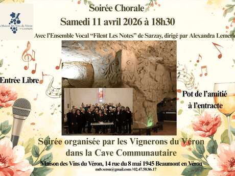 Soirée Chorale avec "Filent Les Notes"