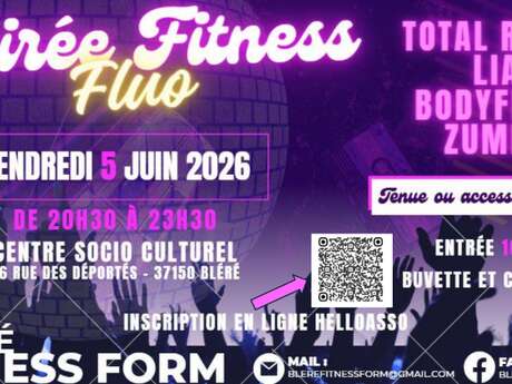 Soirée fitness fluo