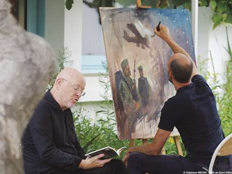 Spectacle "Le gros sac" à la médiathèque Aimé Césaire
