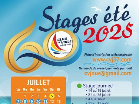 Stage de voile été 2025