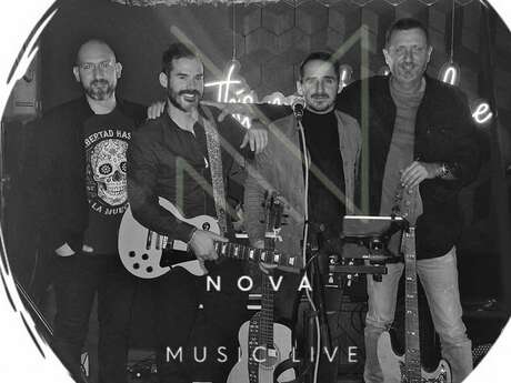 Concert Live avec le groupe Nova Music à L'Infini Plage