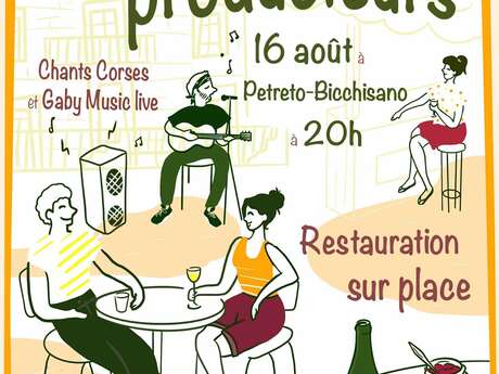 Fête du marché des producteurs à Petreto-Bicchisano