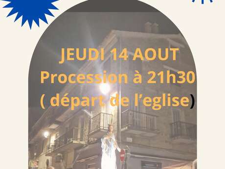 Procession de Sainte Marie