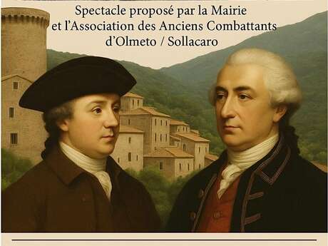 Spectacle : James Boswell et Pasquali Paoli "La Rencontre entre un Général et un Ecrivain"