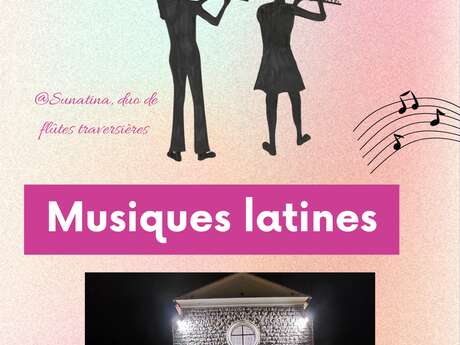 Duo de flûtes traversières avec Sunatina "Musiques latines"