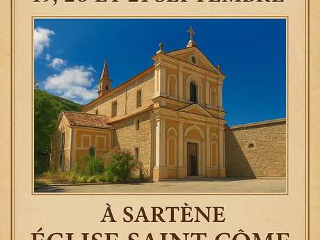 Journées du Patrimoine à l'Eglise Saint Côme et Damien