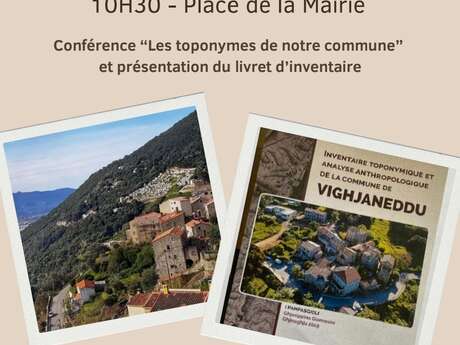Conférence "Les toponymes de notre commune"