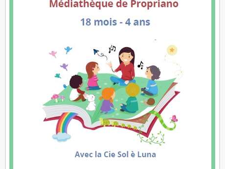 Histoires et comptines en français et corse à la Médiathèque de Propriano