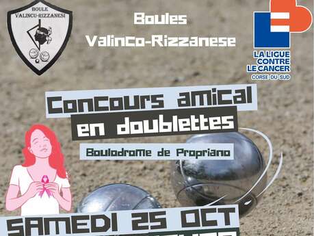 Octobre Rose "Concours amical en doublettes"