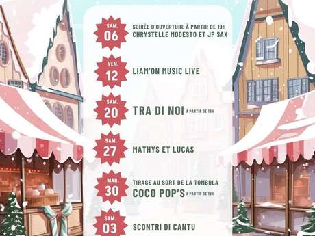 Marché de Noël de Sartène - Animations & Marché artisanal