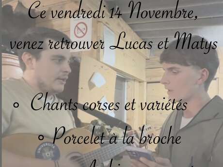 Soirée Corse à La Table de Stipiti