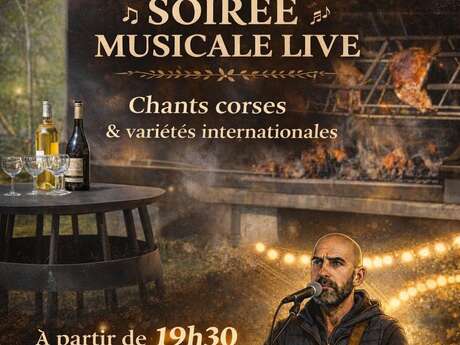 Soirée chants corses et variétés au restaurant I Bagni