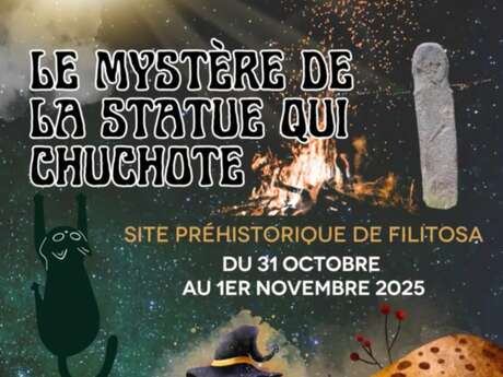 Halloween à Filitosa "Le Mystère de la Statue qui Chuchote" (de 3 à 5 ans)