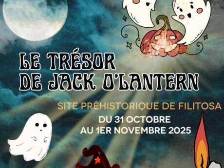 Halloween à Filitosa "Le Trésor de Jack O'Lantern" (de 6 à 9 ans)