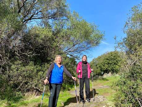 Marche Nordique avec  Abbartello Kayak